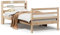ShGaxin Massivholzbett mit Kopfteil 75x190 cm Kiefer, Bett, Bettgestell, Jugendbett, Schlafzimmer Bett, Bed Frame - 3306629