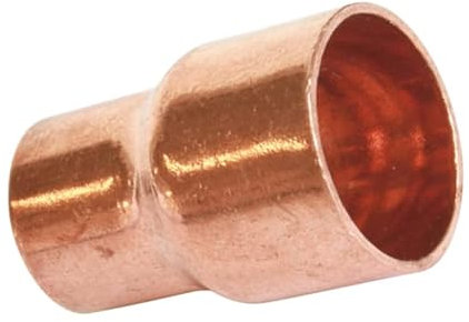 3S SuperSamaStore Riduzione Raccordo Ridotto Rame a Saldare Maschio 3/8″ x Femmina 1/4″ per Condizionatori, Giunto Rame Professionale per Tubi di Impianti di Climatizzazione e Idraulici