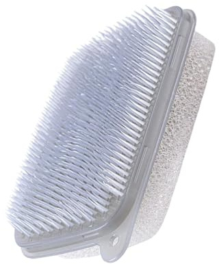 Cepillo para verduras | Cepillo de dos caras para zanahorias y pepinos | Limpiador de patatas zanahorias pepinos para frutas sartén estufa fregadero cocina cocina baño