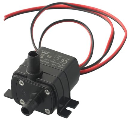 Bomba sumergible sin escobillas de 12 V, 4, 8 W, 240 l/h, bajo ruido, eficiente bomba de circulación de agua para acuario