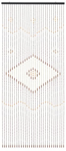 Tenda per porta, tenda di perline legno, tenda di bambù, separazione stanza decorazione interna, ventilazione naturale filtrazione luce, ingresso casa camera da letto ufficio soggiorno, stile boho