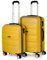 ITACA - Gepäck-Sets, Reisekoffer, Reisekoffer Set, Kofferset, Hartschalenkoffer, Trolley-Set, Luggage - Große Auswahl an Koffer & Trolleys für Jede Reise!, Senf