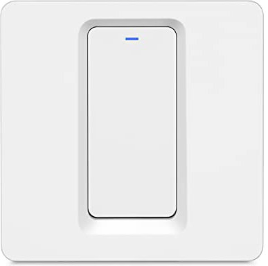 Lancoon Botón inalámbrico, Interruptor de luz Inteligente, aplicación de teléfono, Control Remoto de Voz de Coincidencia rápida, Adecuado para lámpara de Techo, Bombilla LED, Cable único L(1 Unidad)