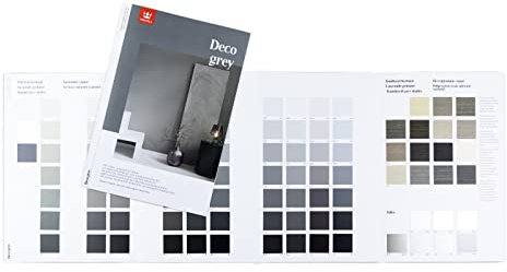 TIKKURILA Paint Colour Chart - Deco Grey Collection (Interior & Exterior)