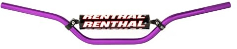 Renthal 809-01-PE-01-261 7/8 Bar RC Alto Viola 7/8 Pollici MX/Enduro Manubrio