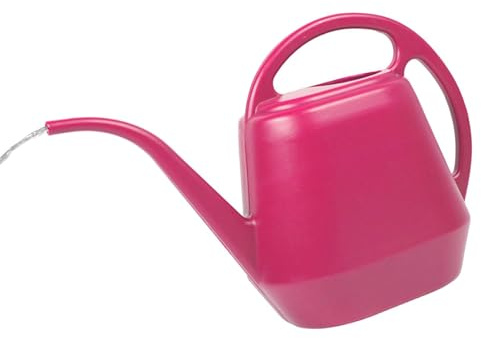 Maceta de agua para flores – Mini jarra de agua para plantas interiores | Dispensador largo de jardín con mango ergonómico para regar fácilmente, contenedor para plantas en maceta para balcón de casa