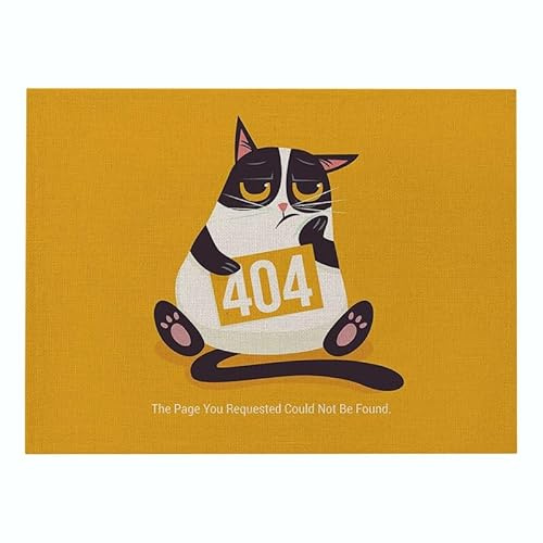 CEVAN Lino Sottopiatti Stoffa Tovaglietta Pranzo Ufficio Pieghevole Cartone Animato Carino Macaron Colore Set di 1, Natalizia Tovagliette Colazione Impermeabile Tavola Ristorante, 21x32cm