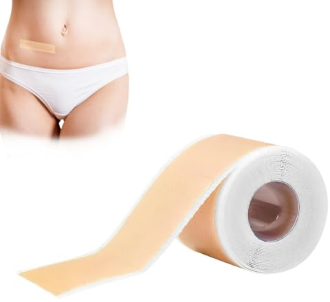 LuLiyLdJ Scar Plasters, Silicone Scar Plasters, Reusable, Skin-Coloured, Waterproof, Skin-Friendly & Breathable
