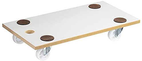 WAGNER Transporthilfe MM 1319 I 57,5 x 30 x 10 cm - Tragkraft 200 kg - Spezialbeschichtung I Anti-Rutsch-Pads I Beste Beweglichkeit I pflegeleicht I strapazierfähig & robust - 20131901