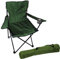 Anglersessel Campingstuhl Faltstuhl Anglerstuhl Regiestuhl inkl. Getränkehalter und Tasche in Grün