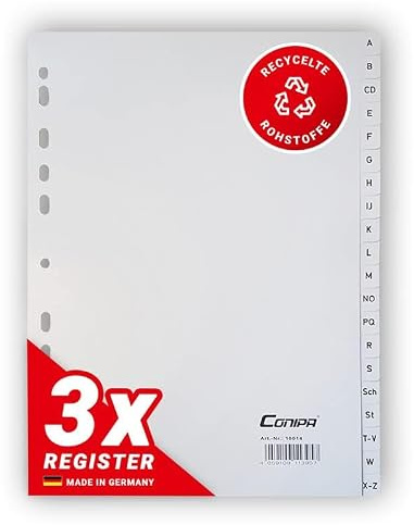 Conipa Registrera (3, A–Z)