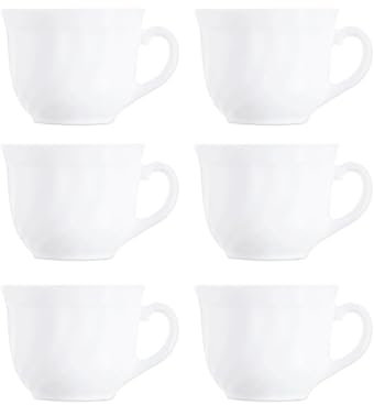 Arcoroc Trianon 6 Taza Opal 22cl Opal Apto Microondas Apto Frigorífico Reciclable