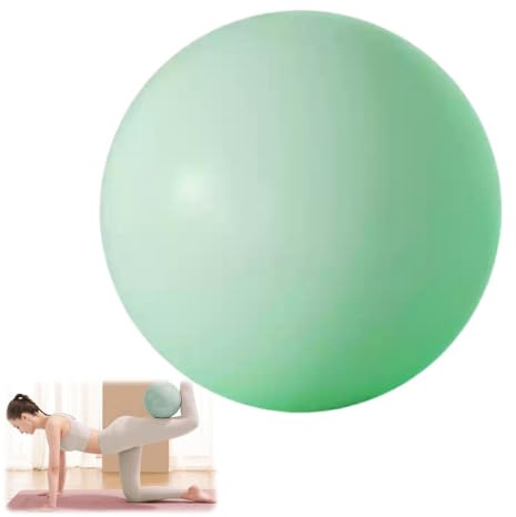 Voarge - Balón de pilates de 25 cm, pelota de fitness, yoga, entrenamiento completo del cuerpo, mejora del equilibrio en casa, gimnasio y oficina