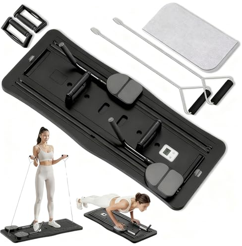 Roadtime Reformateur Pilates 6 en 1 Amélioré Pliable Ensemble et minuteur