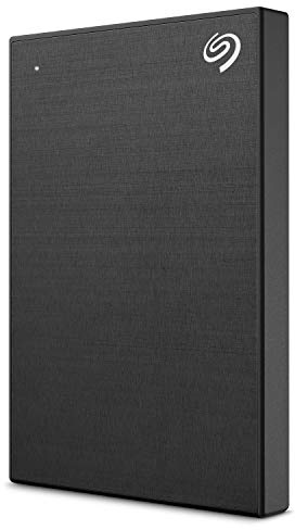 Seagate Backup Plus Slim, 1 TB, Disco duro externo portátil para PC y Mac, USB 3.0, 2 años servicios Rescue, Negro (STHN1000400)