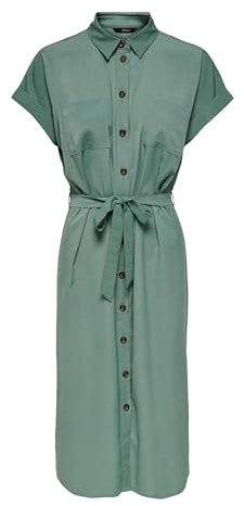 Only Vestido de Mujer con cinturón., Laurel Wreath, 40