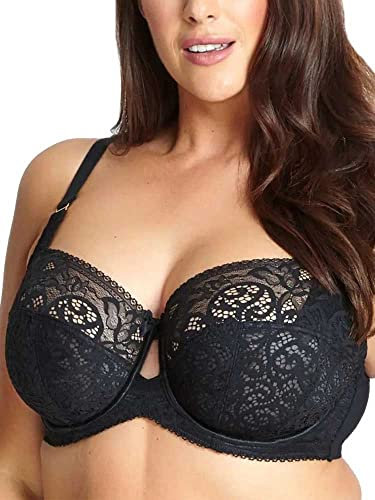 Sculptresse by Panache Women's Estel Full Cup Bra Coverage, Noir, 34F
