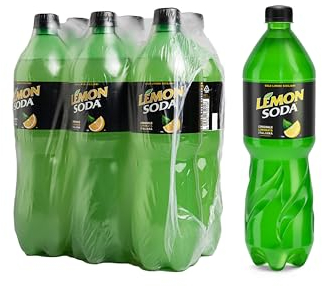 Lemonsoda | Bevanda Gassata al Limone, 6 Bottiglie da 125 cl PET, L'originale Limonata Italiana con Succo di Limoni Siciliani, Senza Coloranti