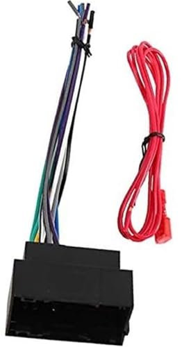 DEMULAX Car Radio Wiring Harness, for 2013-Up, for Jeep, for DODGE, Ram, for Chrysler, Vehicles Install Stereo NAV Receiver Wire Cable Connector Plug Car audio conversion cable