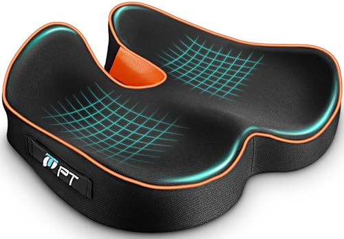 POOTACK Comfort Seat Cushions, Office Chair Cushion Memfory Form | U-Shape Support Seat Pad & Seat Cushion for Office Chair Car Seat Gaming Chair