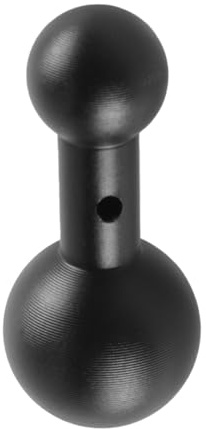 Ausi Adaptador de bola de 25 mm a 17 mm para montaje RAM de tamaño B, compatible con brazo de extensión de montaje GPS giratorio.