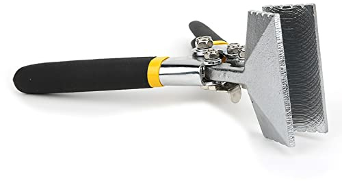 Sorandy Metallsömtång Bekvämt Handtag Dubbeldoppat Greppböjverktyg för Metallbearbetning 45# Stål Raktång för Hemverkstad (Rakt)