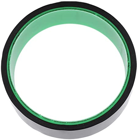 Acouto Slanglös Fälgband PET-foder Bälte Fälgtejp 35 Mm X 10 M för Mountainbike Slanglös Installation Sprickbeständig Lätt Vikt Anti Pull Anti Shift för Ryttare (27mm*10M)