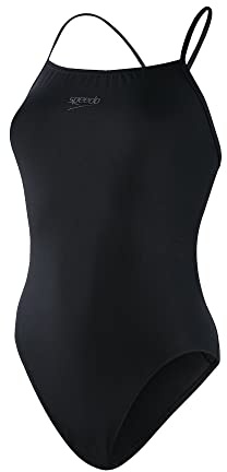 Maillot de Bain 1 pièce Eco Endurance+ à Fines Bretelles | Coupe athlétique | Design Classique | Tissu recyclé | Résistant au Chlore | Flexibilité maximale