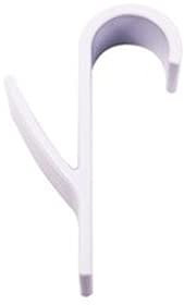 2 pièces Porte-serviettes à crochet, porte-serviettes, radiateur, crochet de bain, porte-vêtements, porte-écharpe, accessoires pour la maison, haute qualité(blanc) Utile et pratique