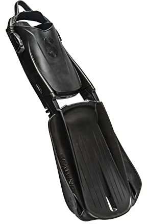SCUBAPRO Seawing Supernova Modular Scuba Fin System for Recreational and Professional Scuba Diving, Large, Black