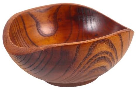 DEARMAMY Ciotola Legno Design Ingotto Per Frutta e Snack Scodella Piccola Versatile Per Eventi e Decorazioni e Facile Da Pulire