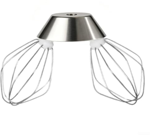 Frusta piatta in acciaio inox con azionamento a frusta in metallo per mixer Bosch, paletta per torte resistente e accessorio per impasto (B)