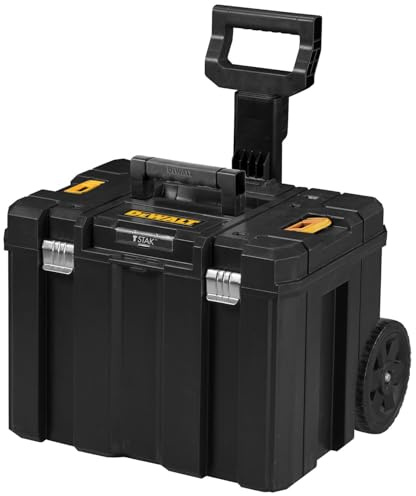 DEWALT DWST1-75799 TSTAK Mobile Tool Box, Yellow/Black (Without Tray)