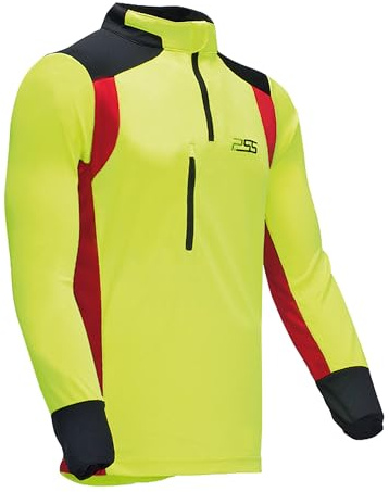 PSS Funktionsshirt X-Treme Skin Langarm, Gelb/Rot Größe XL