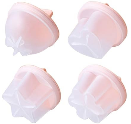 Stampo per Uova Al Vapore Multifunzionale Prevenire Stick Cottura Rapida Stampo per Uova Sode (rosatura)