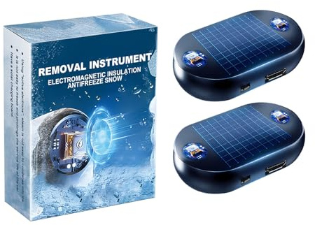 Fazvncv Eficiente parabrisas y cristal anticongelante con calentamiento rápido de 1 botón para una conducción segura en invierno