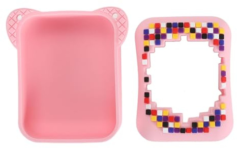 AKLOSIPY Interactive Toy Digital Pet Étui en Silicone avec Lanière, Peau de Protection Contre Les Rayures pour Animaux de Compagnie électroniques Virtuels (Pink)