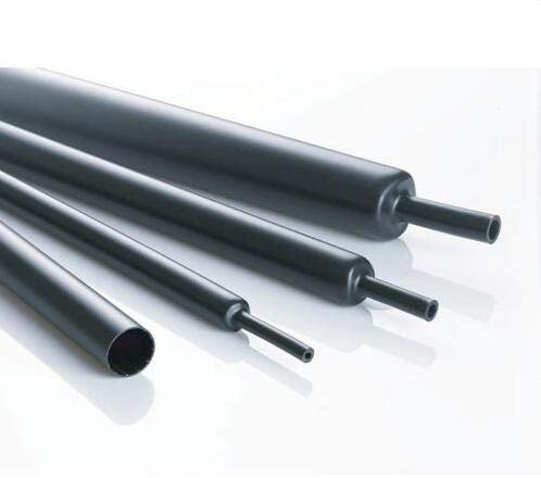 TuToy 3Mm 200Mm / 500Mm / 2M / 3M / 5M Guaina termorestringente nera Manicotto elettrico Cavo auto Filo termoretraibile Guaina avvolgente - 200Mm