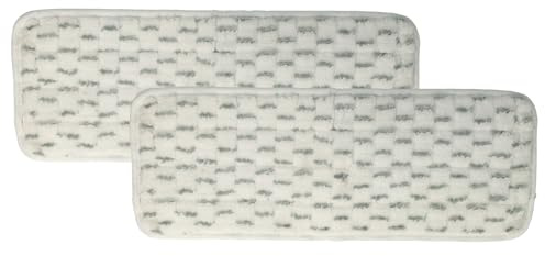 vhbw Wischtuch Set (2-tlg.) kompatibel mit Vileda Easy Twist Bodenwischer, 25 x 13 x 2 cm