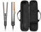 Funda rígida de viaje para alisador Dysons Airstrait HT01, impermeable y a prueba de polvo, funda protectora portátil para alisador Dysons Airstrait-Norma europea (negro 01)
