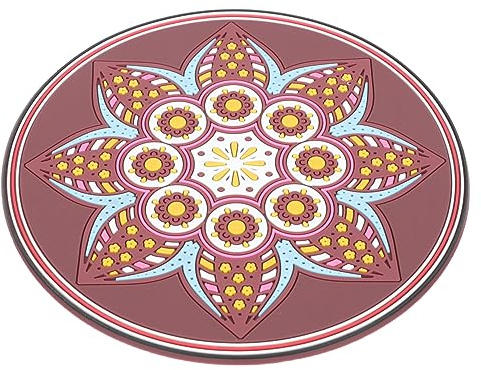 Generic Religiös Klangskålsdyna Buddhistisk Ljudskål Rundad Kudde Meditationsmatta