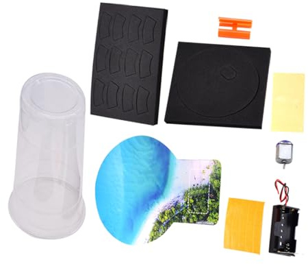 Didiseaon Educational Tornado Maker Kit Battery Operated DIY Science Experiment for Stem Learning with Construction and Easy Assembly for Creative Play