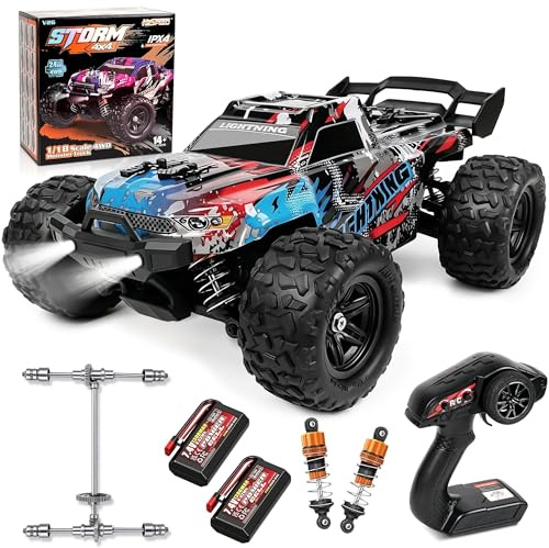 JOYTREKY Voiture TéLéCommandéE - 1:18 Voiture Rc 4WD 40KMH Haute Vitesse