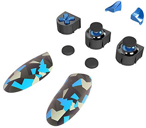 Thrustmaster ESWAP X Blue Color Pack - Pack of 7 Green Camo Modules for ESWAP X Controller