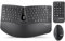 Perixx PERIDUO-606A Wireless Ergonomic Keyboard Set - Compact Split Design with Vertical Mouse and External Numeric Keypad - Adjustable Typing Angles - UK QWERTY