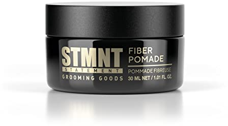 STMNT STATEMENT GROOMING GOODS Fiber Pomade | Starker Halt | Extrem formbare Textur | Halbmattes Finish | Leicht auswaschbar