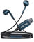 SOLMIMI Auricolari USB In-Ear da Gaming per PC Cablati con Microfono Incorporato e Controllo del Volume Auricolari USB Compatibili con PC, Laptop, Desktop, Chromebook - 2 m