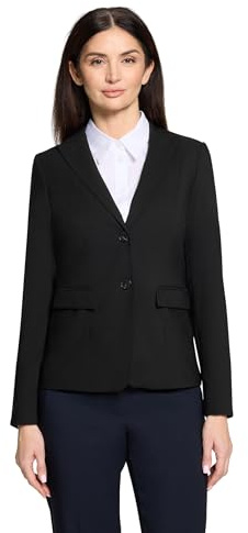 Betty Barclay Women's Long Sleeve Short Blazer, Black, 10