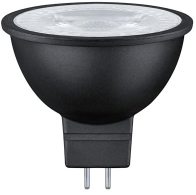 Paulmann 29105 Riflettore standard 12V 3-step-dim LED GU5,3 445lm 6W 3000K dimmerabile nero opaco lampadina