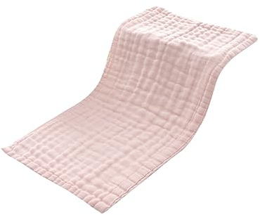 HEMOTON Handtuch aus Reiner Baumwolle Gesicht Saugfähiges Waschtuch für Kleinkinder Rosa Farbe für Jungen und Mädchen